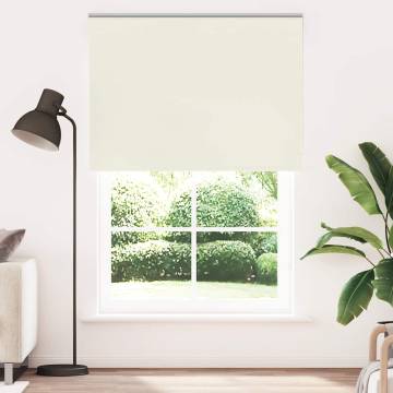 Roller Blind Blackout Off White 150x210 cm - Hipo Market