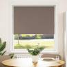  Roller Blind Blackout Coffee 110x130 cm Fabric Width 105.7 cm Polyester Colour coffee Size 110 x 130 cm 