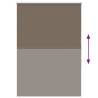 Roller Blind Blackout Coffee 110x130 cm | Hipomarket UK