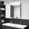 LED Bathroom Mirror Cabinet Concrete Grey 60x11x80 cm Colour concrete grey Quantity in Package 1 