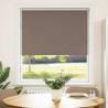  Roller Blind Blackout Coffee 95x175 cm Fabric Width 90.7 cm Polyester Colour coffee Size 95 x 175 cm 