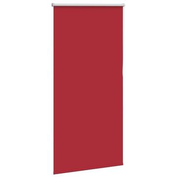 Roller Blind Blackout Red 80x175 cm - Stylish Privacy Solution