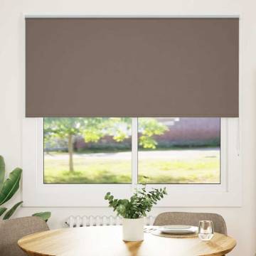 Roller Blind Blackout Coffee 155x150 cm - Durable & Stylish