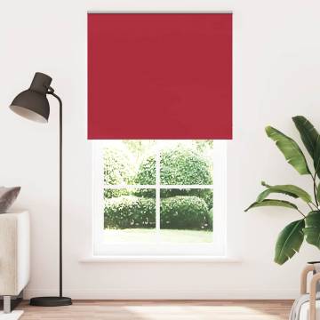 Roller Blind Blackout Red 135x210 cm - Stylish & Functional