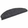 Stair Mats (20 pcs) Self-Adhesive Dark Grey - 65x21 cm