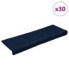  Stair Mats Self-adhesive 30 pcs Navy 65x21x4 cm Colour navy Quantity in Package 30 