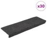  Stair Mats Self-adhesive 30 pcs Anthracite 65x21x4 cm Colour anthracite Quantity in Package 30 