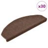  Stair Mats 30 pcs Brown 65x24x4 cm Colour brown Size 65 x 24 x 4 cm Quantity in Package 30 