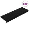  Stair Mats 30 pcs 65x21x4 cm Black Colour black Size 65 x 21 x 4 cm Quantity in Package 30 