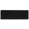 Stair Mats 30 pcs - Non-Slip Black 65x21x4 cm | HipoMarket