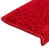 Stair Mats 30 Pcs Red - Non-Slip & Washable - Hipomarket UK