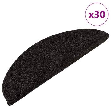 Self-Adhesive Stair Mats - 30 Pcs Anthracite | HipoMarket