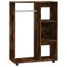 Stylish Smoked Oak Wardrobe - 80x40x110 cm | Hipomarket UK