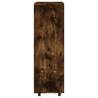 Stylish Smoked Oak Wardrobe - 80x40x110 cm | Hipomarket UK