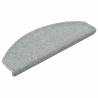 30 pcs Light Grey Stair Mats - Non-Slip & Washable | HipoMarket