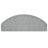 30 pcs Light Grey Stair Mats - Non-Slip & Washable | HipoMarket