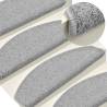 30 pcs Light Grey Stair Mats - Non-Slip & Washable | HipoMarket