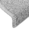 30 pcs Light Grey Stair Mats - Non-Slip & Washable | HipoMarket