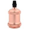 Lamp Holders 2 pcs Rose Gold E27 - Stylish & Durable Design