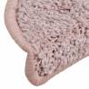 Stair Mats 30 pcs Light Pink - Soft & Non-Slip - 56x17x3 cm