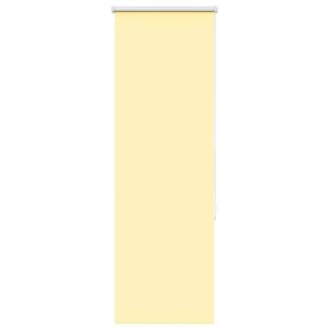 Yellow Roller Blind Blackout 55x130 cm | HipoMarket UK