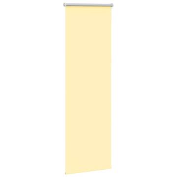 Yellow Roller Blind Blackout 55x130 cm | HipoMarket UK