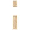 Garage Cabinets 2 pcs Sonoma Oak Engineered Wood - HipoMarket