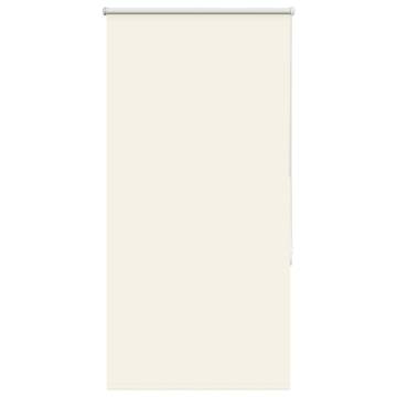 Roller Blind Blackout Off White 75x130 cm - Hipomarket UK