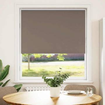 Roller Blind Blackout Coffee 110x150 cm - Durable & Stylish