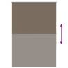 Roller Blind Blackout Coffee 110x150 cm - Durable & Stylish