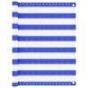 Balcony Screen Blue and White 90x600 cm - HDPE Privacy Shade