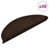  Stair Mats Self-adhesive 30 pcs Brown 56x17x3 cm Colour brown Size 56 x 17 x 3 cm Quantity in Package 30 