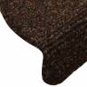 Stair Mats Self-Adhesive 30 pcs Brown - Slip Resistance & Style