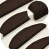 Stair Mats Self-Adhesive 20 Pcs Brown - Safety & Style