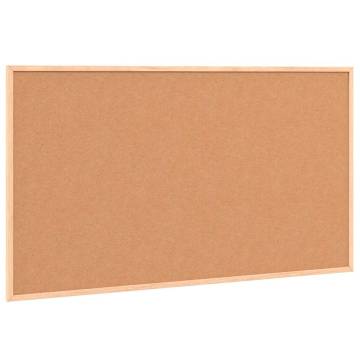 Cork Board with Solid Pine Wood Frame 100x55 cm | HipoMarket