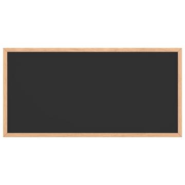 Chalkboard with Solid Pine Wood Frame - 60x30 cm | HipoMarket