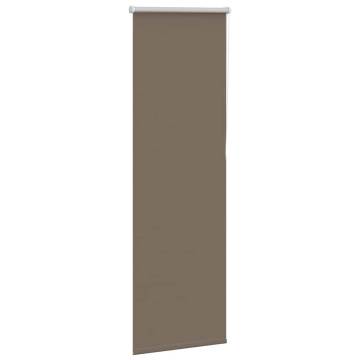 Roller Blind Blackout Coffee - 50x175 cm Durable Polyester