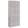 Book Cabinet Concrete Grey - Stylish & Functional Storage Solution