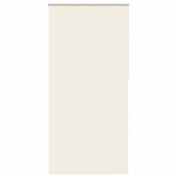 Roller Blind Blackout Off White 95x230 cm | HipoMarket