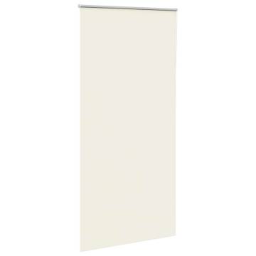 Roller Blind Blackout Off White 95x230 cm | HipoMarket