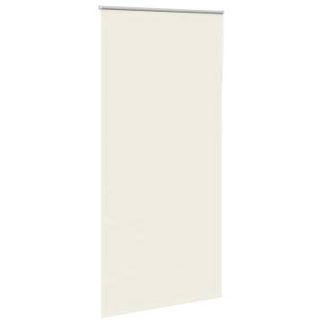 Roller Blind Blackout Off White 105x230 cm - HipoMarket