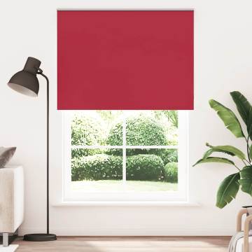 Roller Blind Blackout Red 160x210 cm - Stylish Home Solution