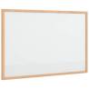 Magnetic Whiteboard with Pine Frame - 60x40 cm | Hipo Market