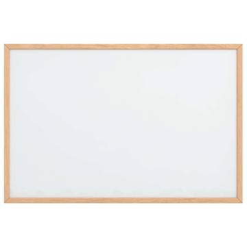 Magnetic Whiteboard with Pine Frame - 60x40 cm | Hipo Market