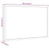 Magnetic Whiteboard with Pine Frame - 60x40 cm | Hipo Market