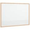 Magnetic Whiteboard with Pine Frame 80x55 cm - Hipo Market