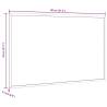 Magnetic Whiteboard with Pine Frame 80x55 cm - Hipo Market