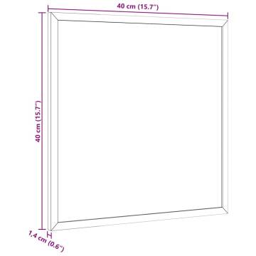 Chalkboard with Solid Pine Frame - 40x40 cm | HiPo Market