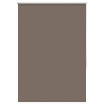 Blackout Roller Blind Coffee 100x150 cm - Durable & Stylish