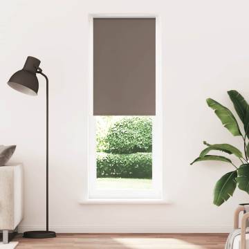 Roller Blind Blackout Coffee 70x210 cm - Home Decor Solution